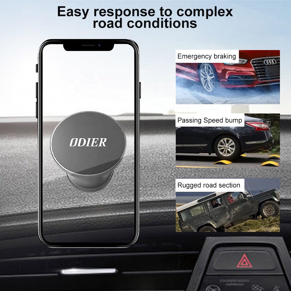 ODIER support for customized car phone holder magnetic universal magnet phone desk magnetic cell phone stand holder