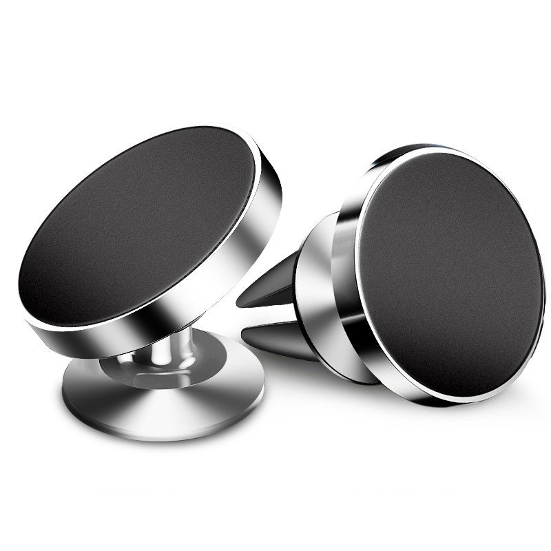 Round Magnetic Car Holder Stand Magnet Cellphone Bracket Universal Magnetic Car phone Holder