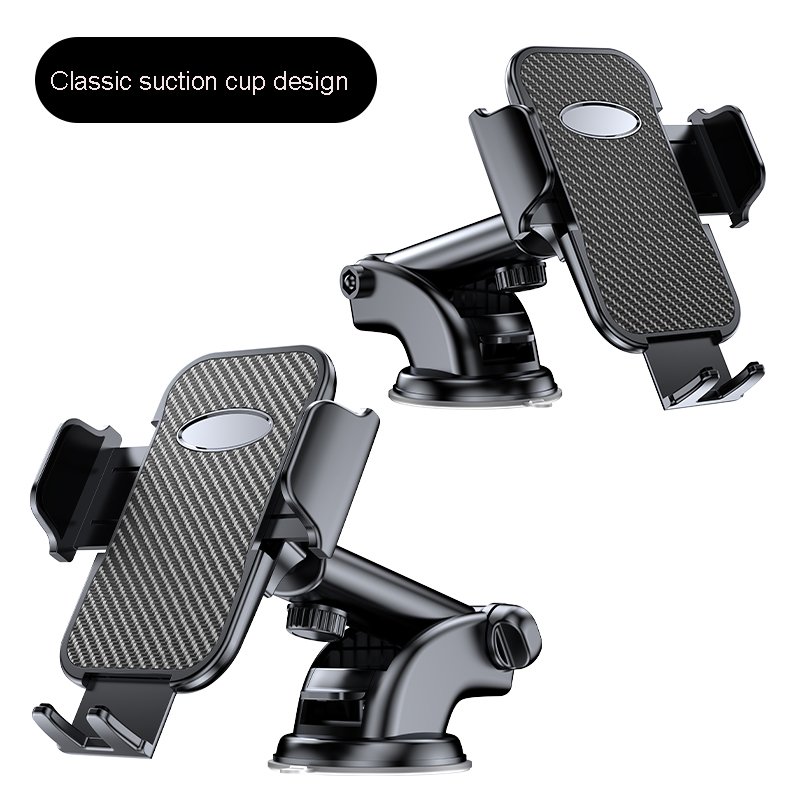 Hot selling 2023 Universal Car Phone Holder Strong Suction Stand Teliscopic long arm Mount for Dashboard Windshield Air vent