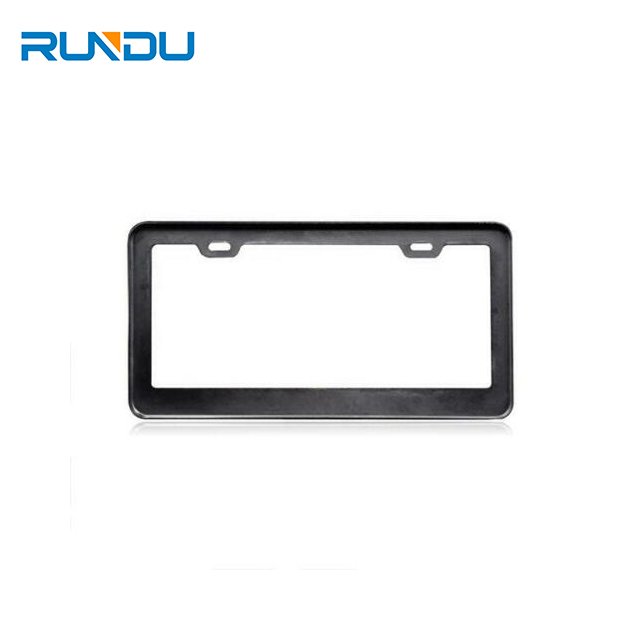 American US Standard Auto Car Truck 2pcs Carbon Fiber License Plate Frame Cover