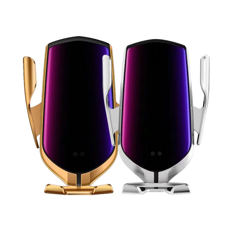 10W Sensor Cargadores Para Celulares Carregador Celular Chargeur A induct Fast Mobile Phone Holder R3 R2 R1 Wireless Car Charger
