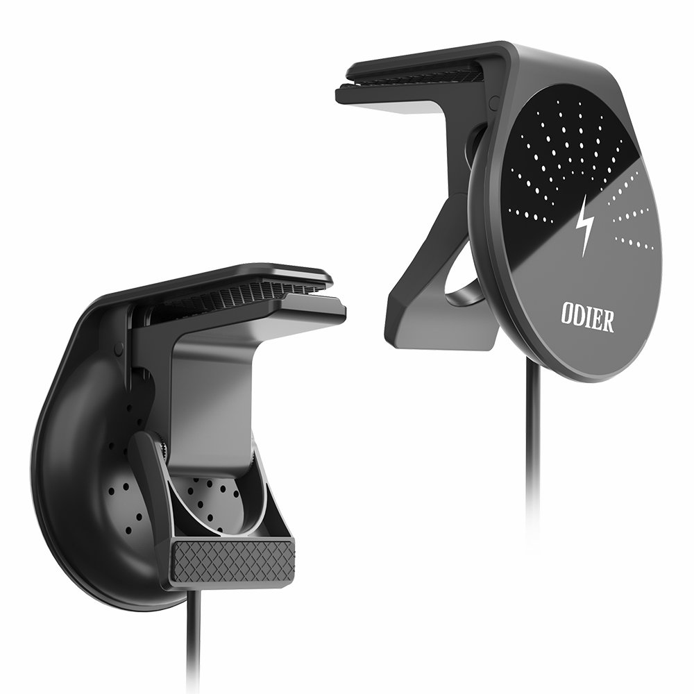 Magnetic Qi Car Mobile Phone Holder with Smart Auto Clamping USB Connectivity Competitive Price Wireless Phone Charger for Cars
