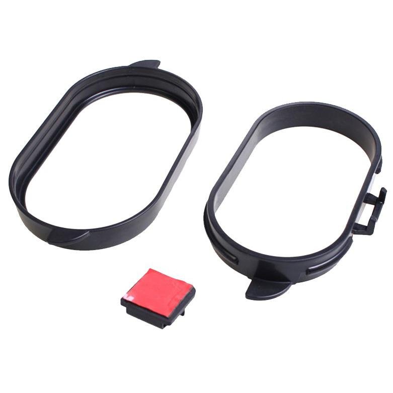 Plastic Durable Auto Car Trash Can Garbage Bag Holder Portable Rubbish Car Trash Can Cute Bag Rack Frame