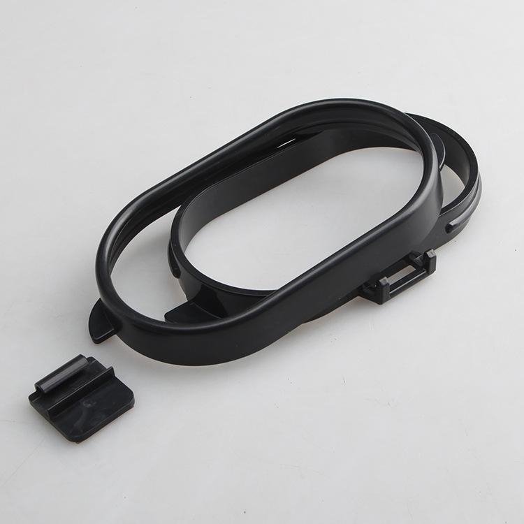 Plastic Durable Auto Car Trash Can Garbage Bag Holder Portable Rubbish Car Trash Can Cute Bag Rack Frame
