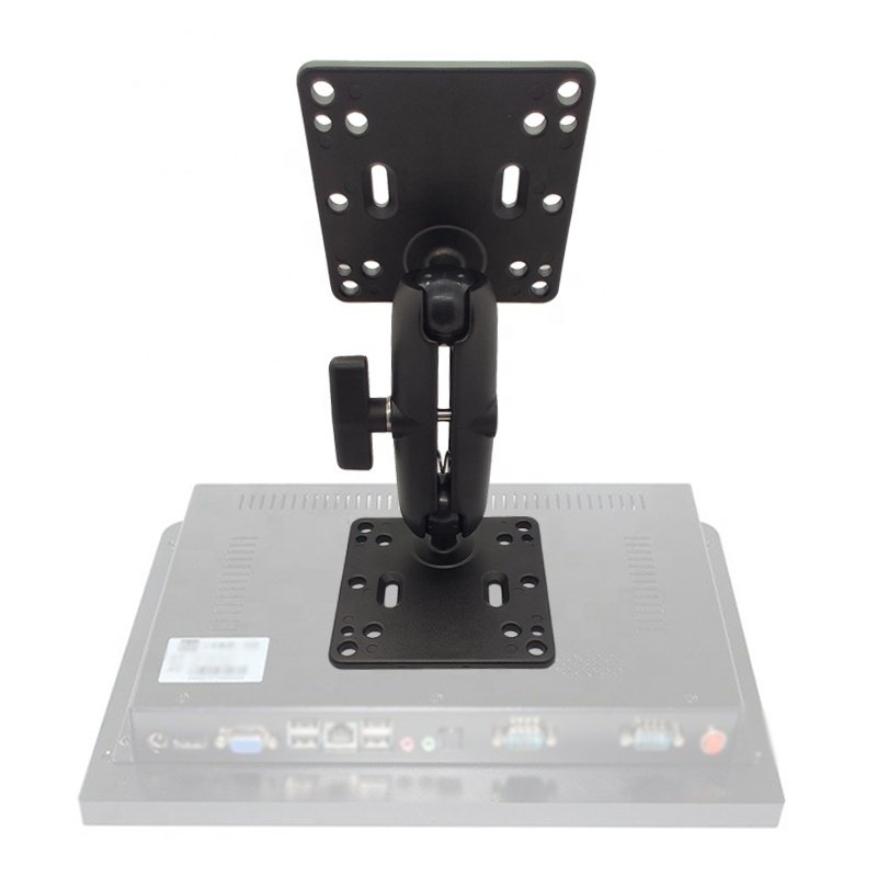 NStar VESA Agricultural Mount Rubber Drill Down Ball Plate Car Phone Tablet Holder with Socket Arm for ram