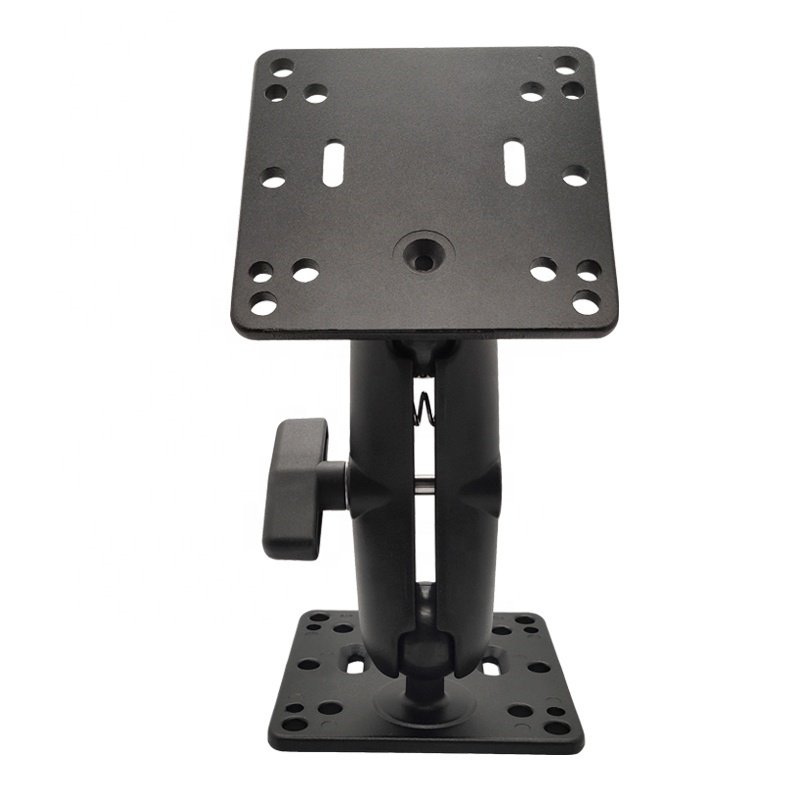 NStar VESA Agricultural Mount Rubber Drill Down Ball Plate Car Phone Tablet Holder with Socket Arm for ram