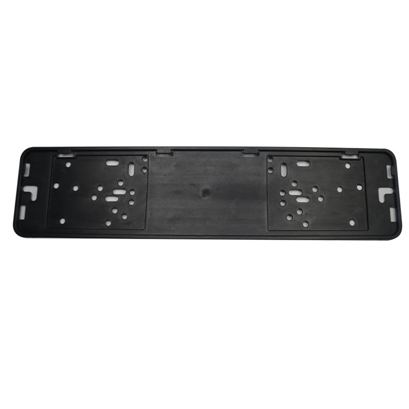Euro Size Car Number Plate Holder White Stainless Steel Universal 53.5*13.5 Cm CN;ZHE