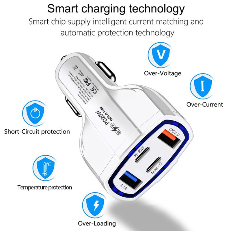 P49 Electric Car Charger Mobile Phone Charger for Car Charger 15W Car Fast Charging Phone Holder