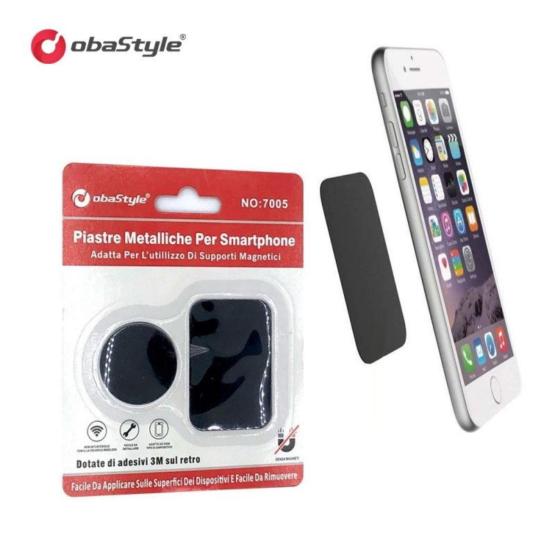 EU Stock Shipping Universal Magnetic Iron Sheet/Patch For Car Phone Holder With 3M Glue