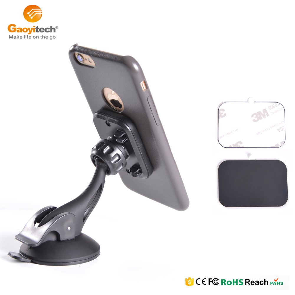 2020 cell phone accessories car windshield suction cup mount gps magnet car cell phone holder for oppo