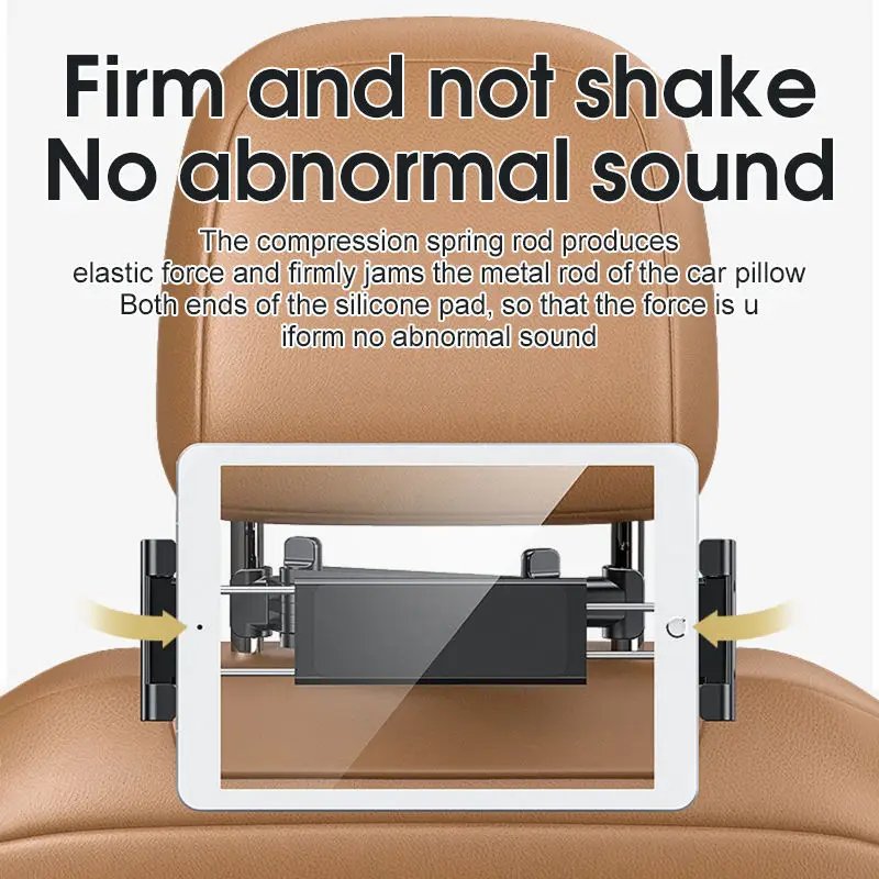 Adjustable Car Tablet Holder Universal Headrest Tablet Stand Back Seat Mobile Phone Pad Holder for car