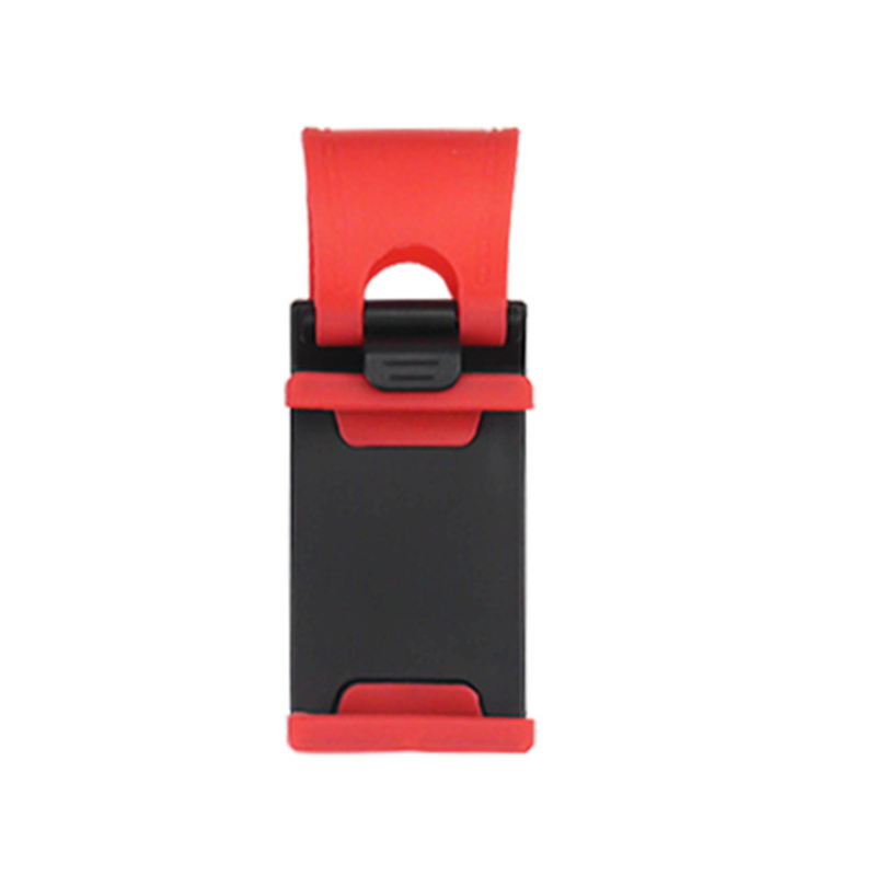 Car Steering Wheel Mobile Phone Holder Universal Mount Buckle Phone Holder for Steering Wheel Navigation Car Auto Accessories