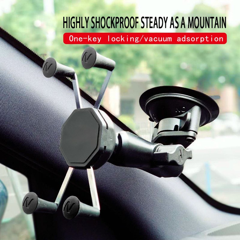 Twist Lock Suction Cup Base with Ball apply for Car Phone Holder