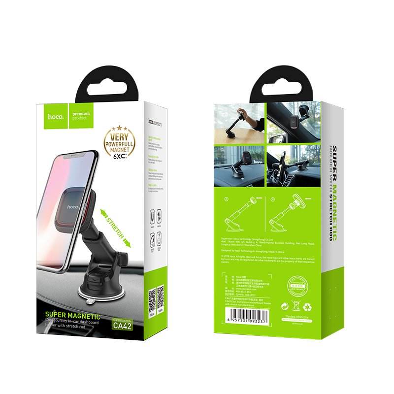 HOCO CA42 Cool Journey Car Dashboard Magnetic Sucker Phone Holder