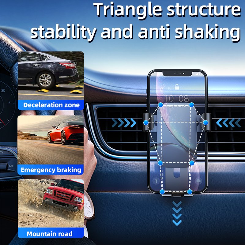 Air Outlet Gravity Car Phone Holder for Car Phone Mount