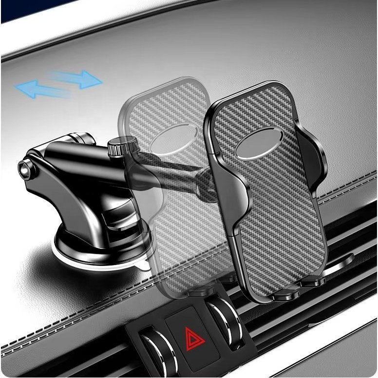 Yipin 2024 New Arrivals 2 In 1 Set 360 Rotation car holder Air Vent Dashboard Mobile Stand Car Phone Holders For Car Mount