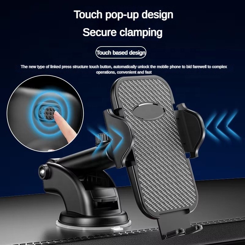 Yipin 2024 New Arrivals 2 In 1 Set 360 Rotation car holder Air Vent Dashboard Mobile Stand Car Phone Holders For Car Mount