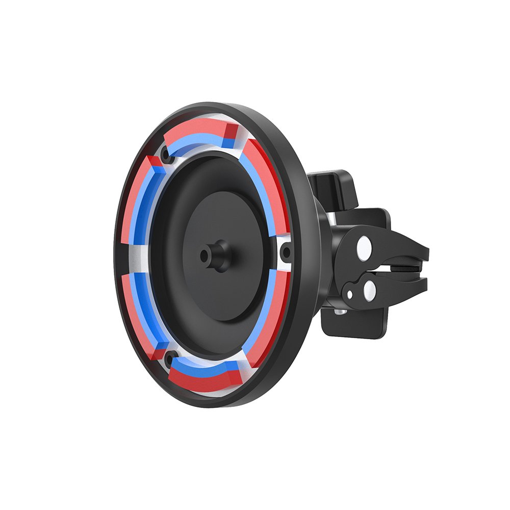 Magnetic Car Vent Holder Mount Ring Strong Car Phone Holder Mount for iPhone 13 12 Pro Max Mini