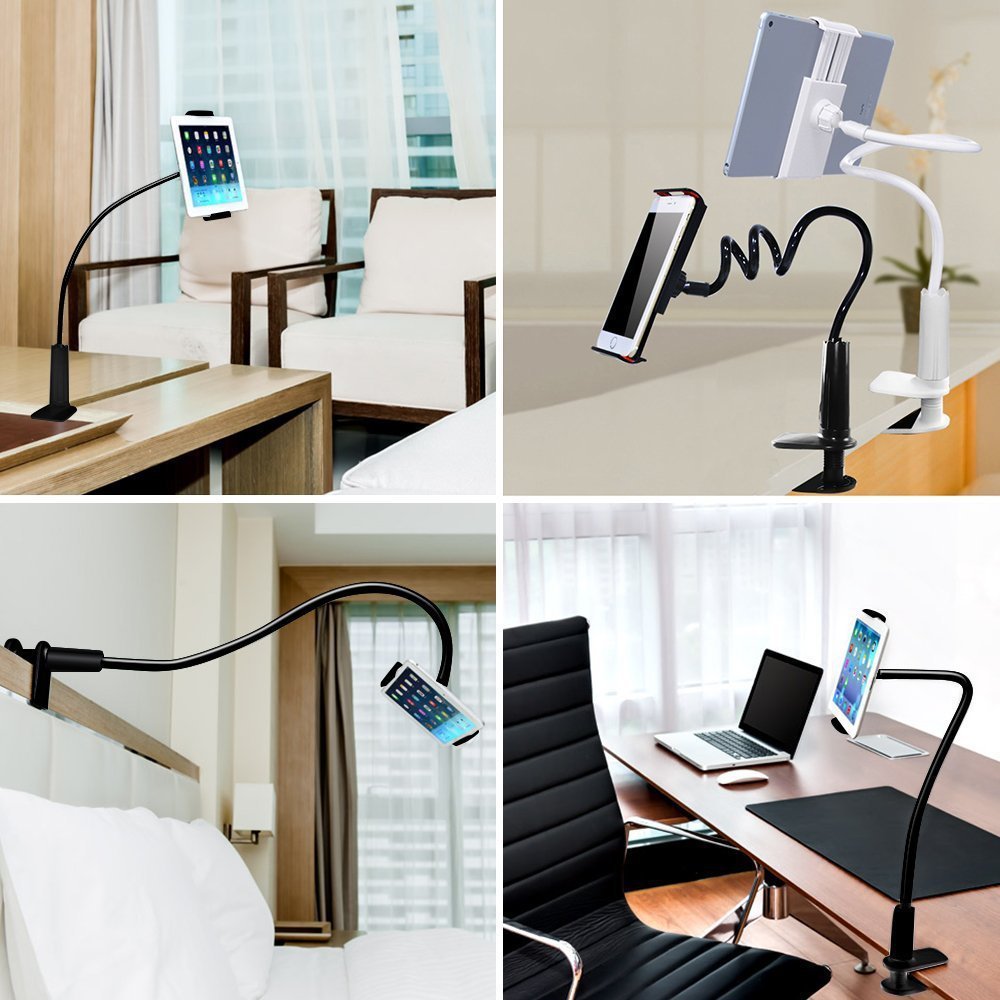 Universal 360 Degree Rotation Lazy Flexible Phone Stand Tablet Bracket Flexible Long Arm Gooseneck Mobile Phone Holder