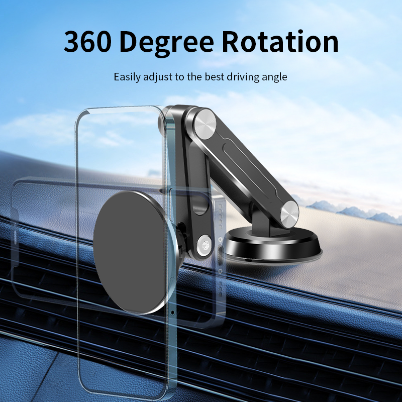 soporte para celular auto 360 rotating magnetic car mount phone holder dashboard car cell phone holder