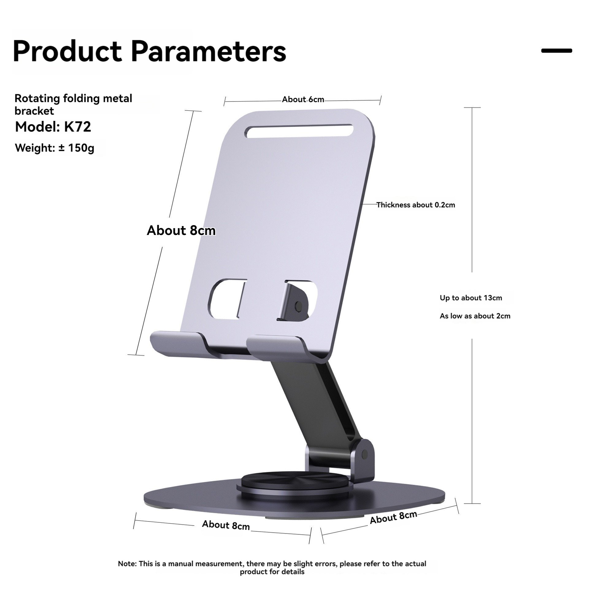 Metal mobile phone stand desktop 2024 new model suitable for iPad tablets can rotate and lift 360 degrees