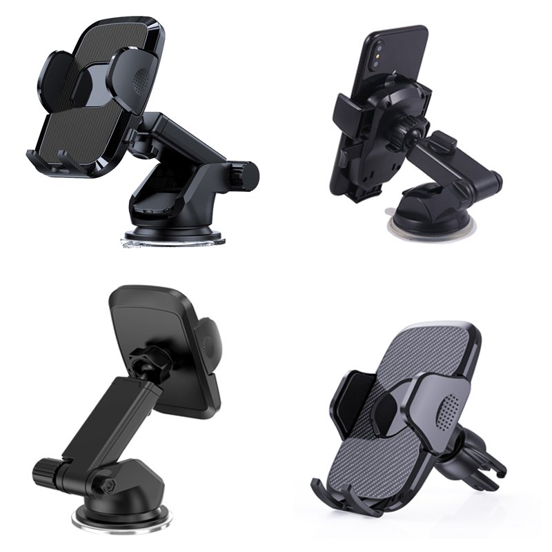 2022 Newest 360 Air Vent Clip Mount Car Dashboard Windshield Suction Bracket Socket Car Mobile Cell Phone Stand Holder For Car