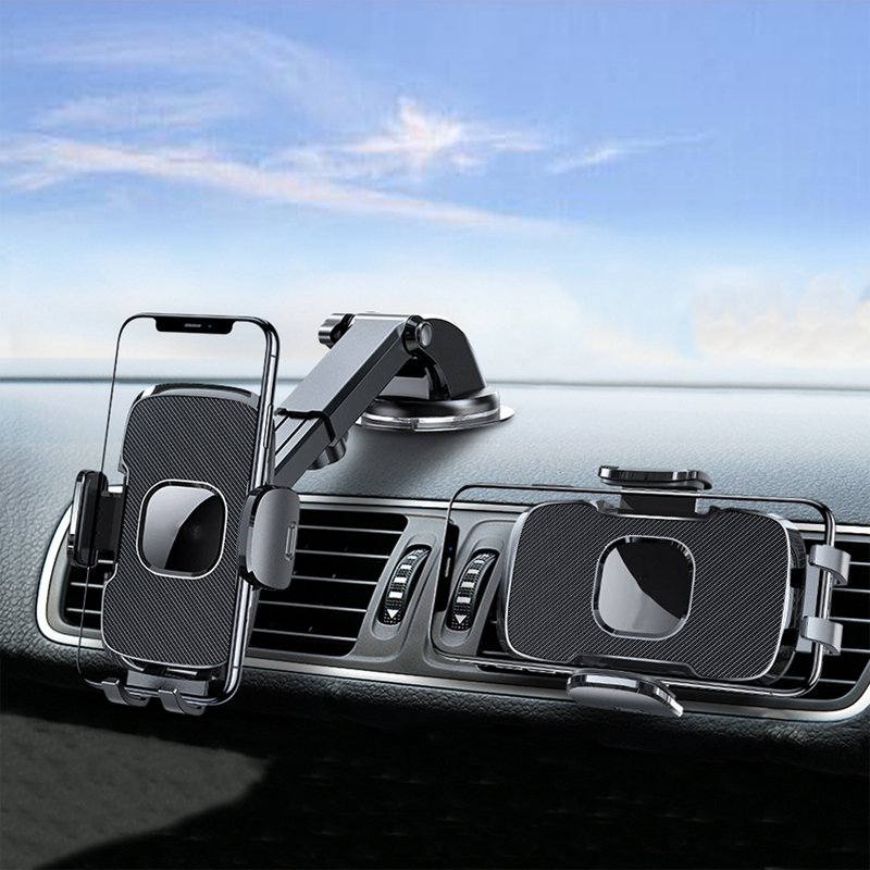2022 Newest 360 Air Vent Clip Mount Car Dashboard Windshield Suction Bracket Socket Car Mobile Cell Phone Stand Holder For Car