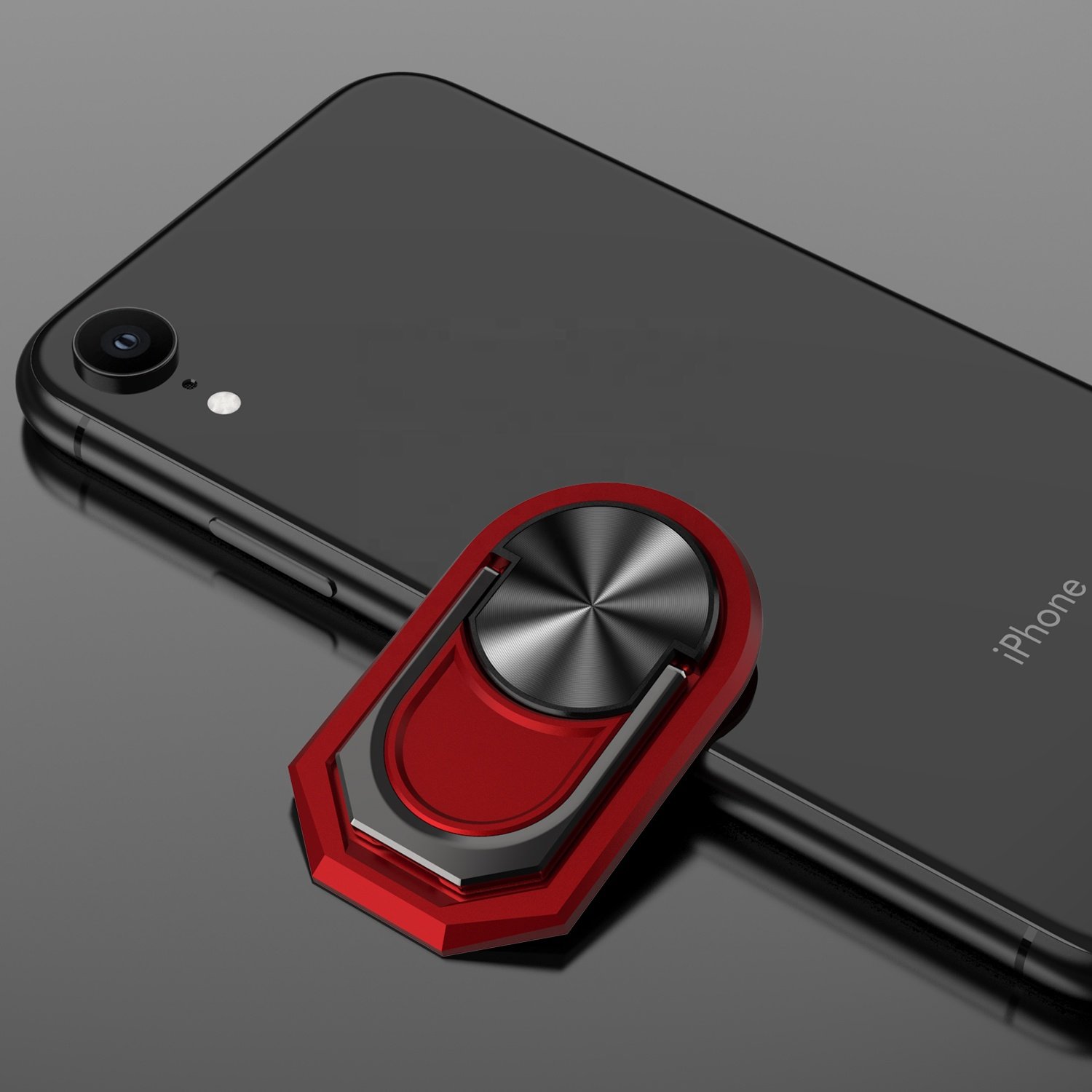Smartphone Accessories Metal Phone Kickstand Magnetic Car Mount Ring Holder Finger Stand for Cell Phone