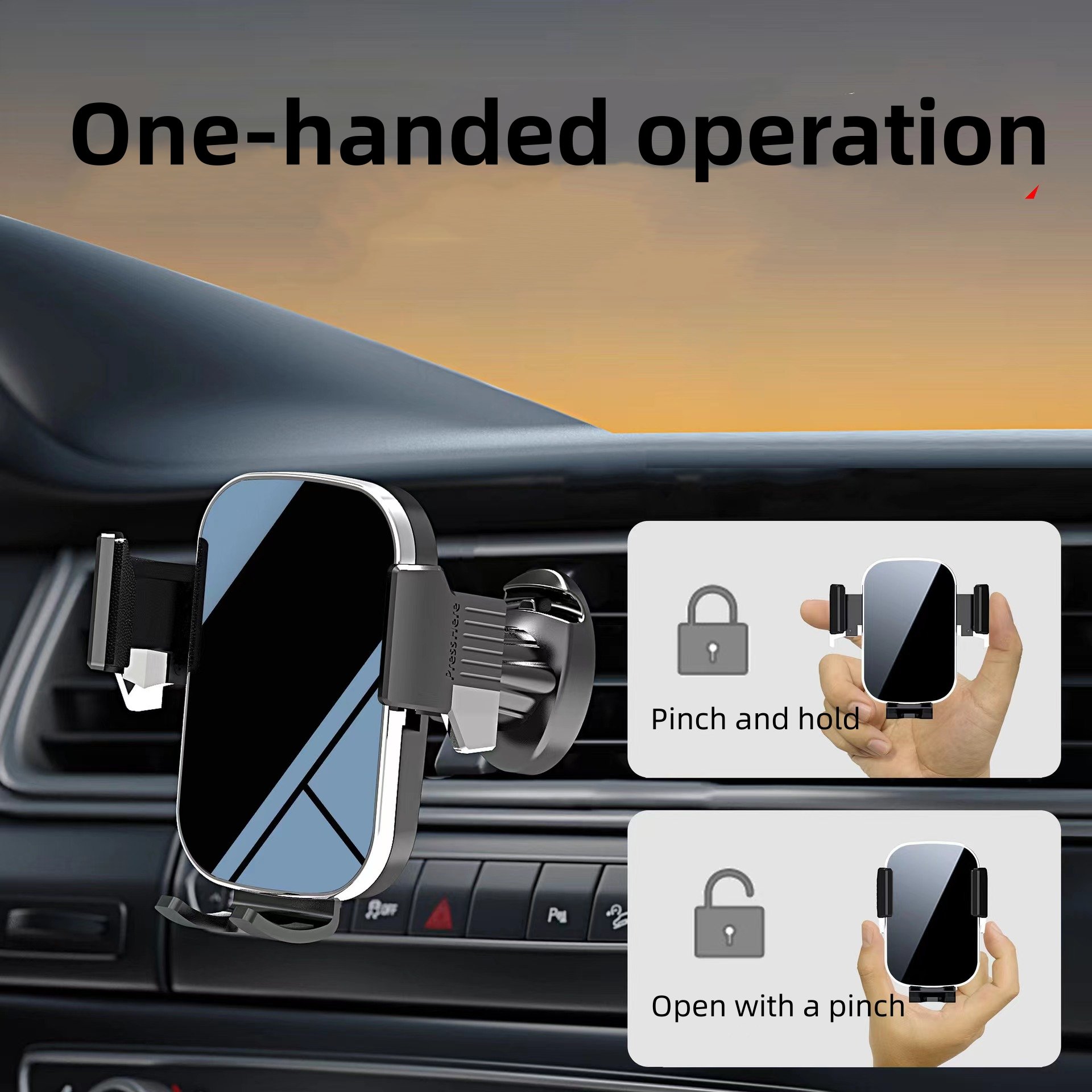 China supplied adjustable universal car phone holder for sale