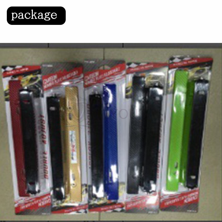 JDM racing car modification ABS license plate frame rotating carbon look license plate frames holder