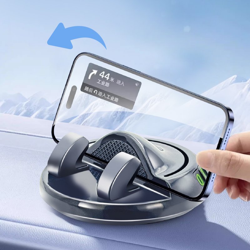 New car phone holder adhesive dashboard holder with parking phone card