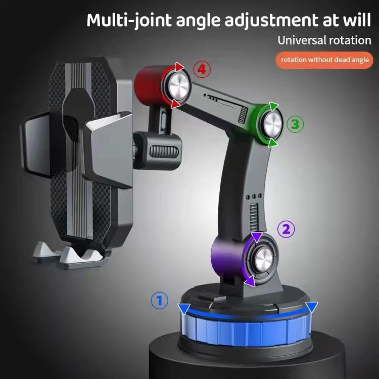 Universal 360 Degree Adjustable Arm Multi Function Dashboard Car Mobile Phone Holders