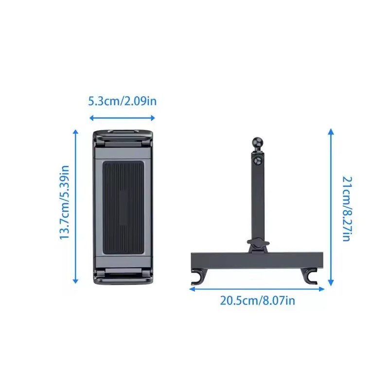 2025 Car Tablet Holder Back Seat For Kids Adjustable Rear Seat Tablet Mount Cell Cradle For Car Road Trip Headrest Phone