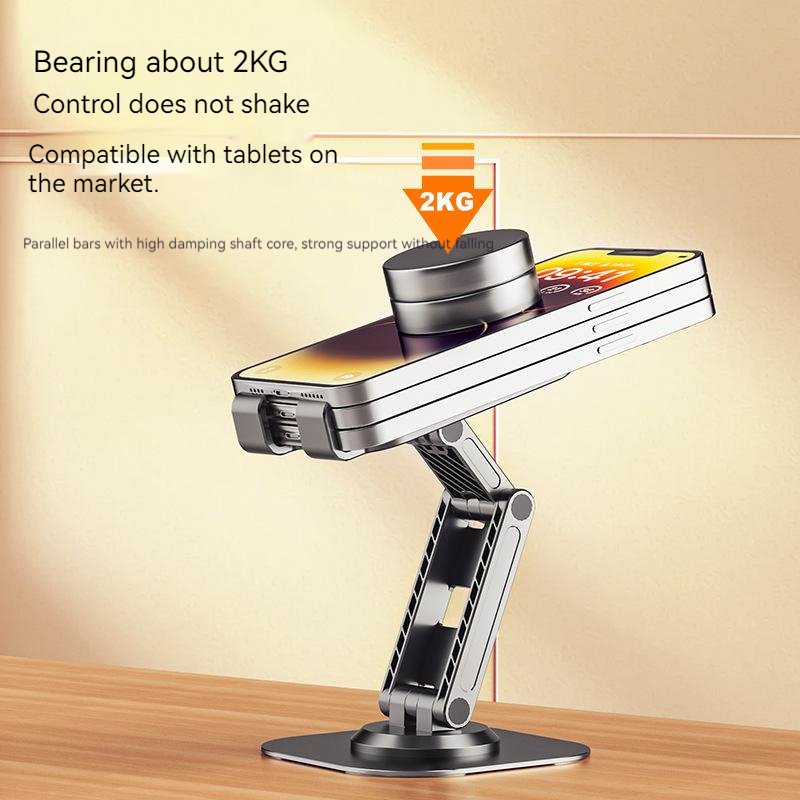 2024 Best Selling New Multifunctional Aluminum Alloy Rotating Desktop Stand That Can Support Phone Stand
