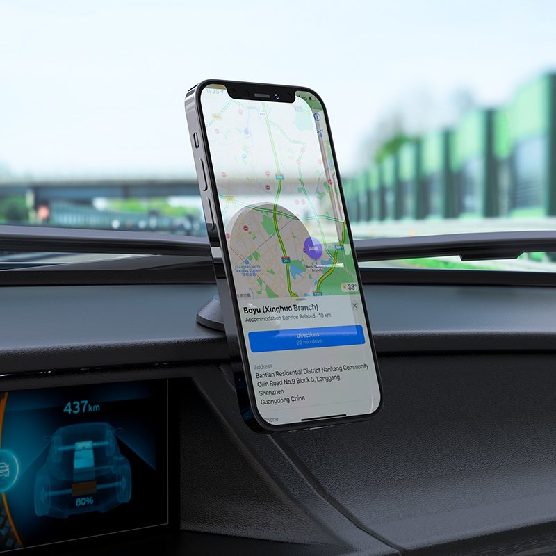 HOCO CA79 Ligue Central Console Magnetic Car Navigation Phone Holder