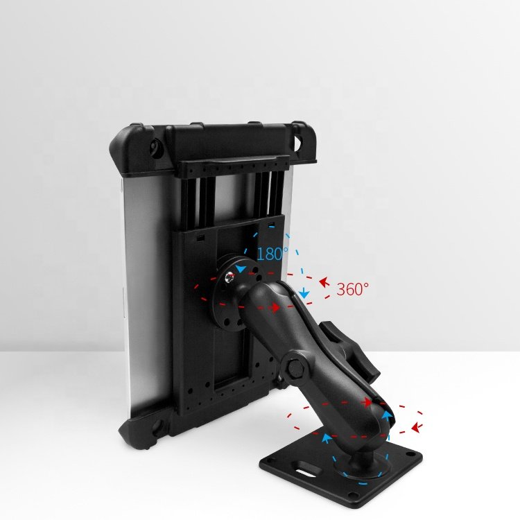 Tablet Holder for Apple iPad Gen 1-4 + More for tablets with external dimensions within 10.63x 7.7 x 0.6 inch