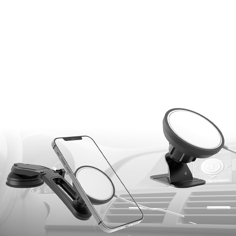High Quality Strong Anti-slip Magnetic Phone Holder Multi Angle Adjustment Car Mobile Phone Holder