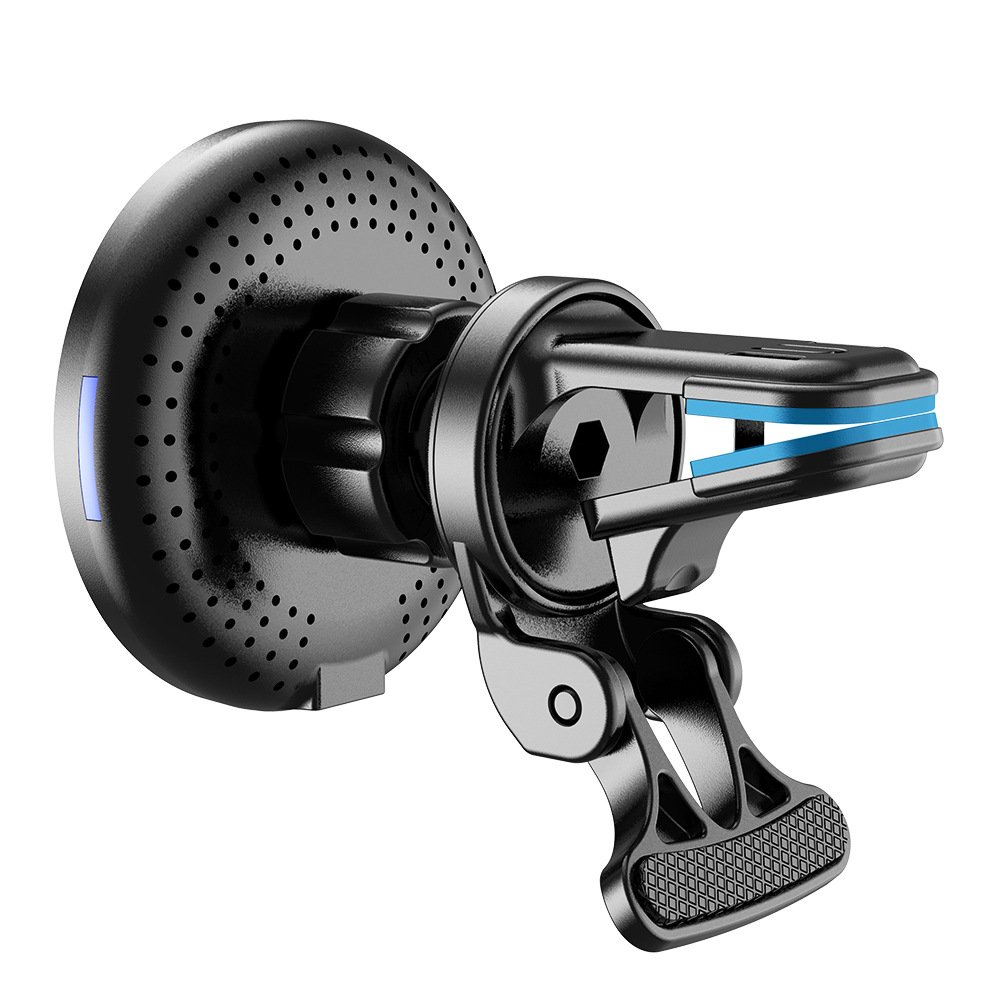 Mobile Phone Charger Holder Cellphone Accessories Mount Auto Magnet 15W Wireless Fast Car Charger for Iphone
