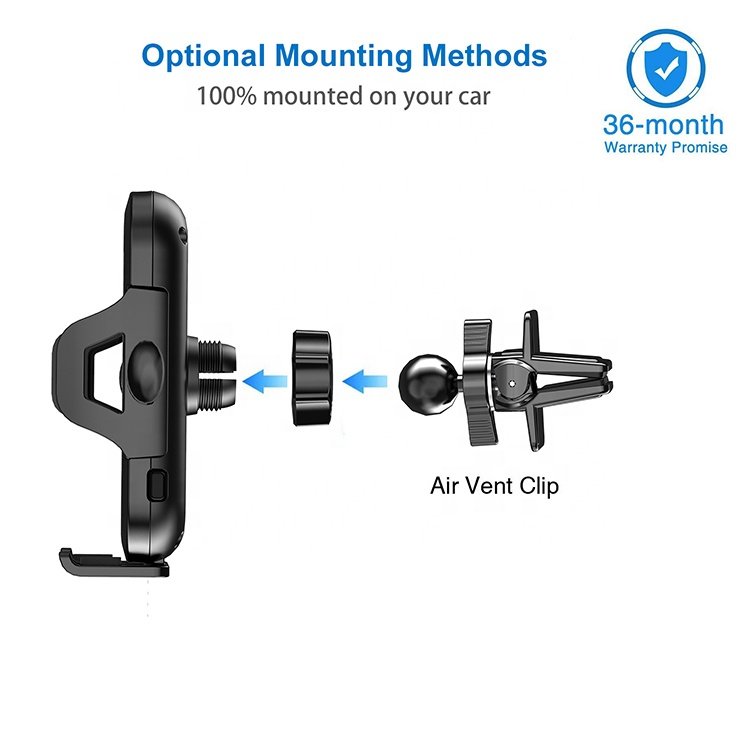 Car accessories phone holder Universal Car Phone Clip Holder Air Vent Mount Dock Mobile Phone Holder