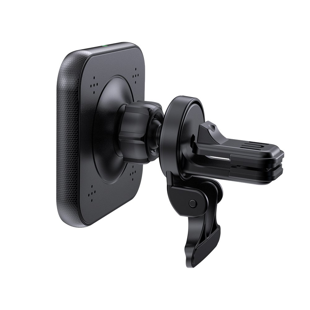 New Arrival Magnetic Air Vent Car Charger 15W Fast Wireless Charger Car Mount For Mobile Phone