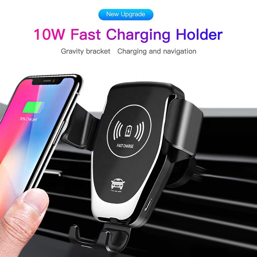 Best Seller Car Wireless Charger Phone Holder 15W 10W Fast Charging Wireless Charger Car Mobile Phone Holders