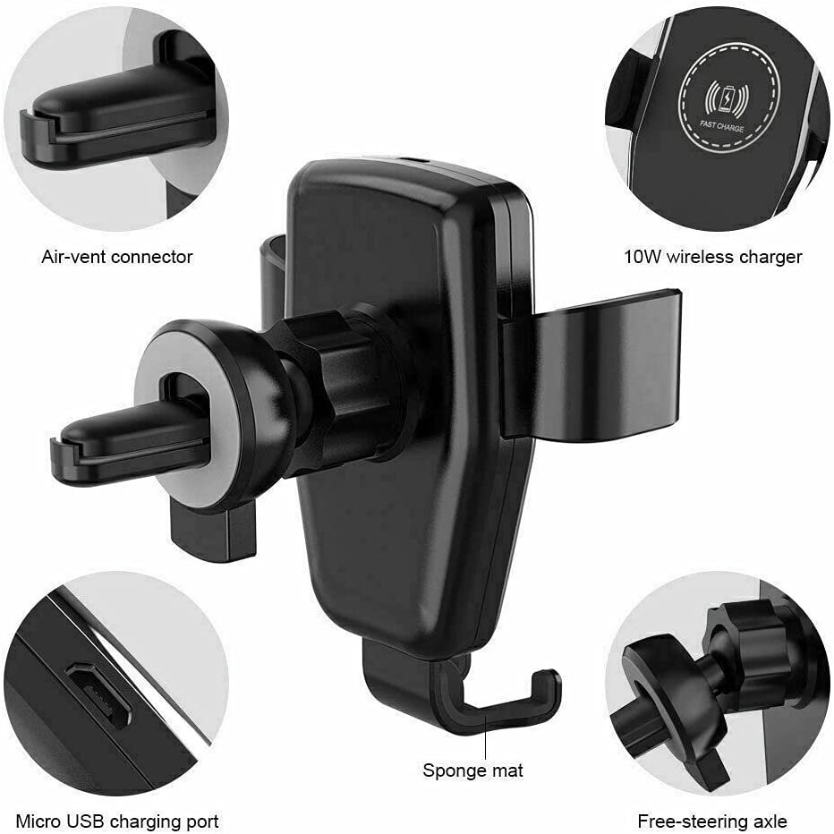 Best Seller Car Wireless Charger Phone Holder 15W 10W Fast Charging Wireless Charger Car Mobile Phone Holders