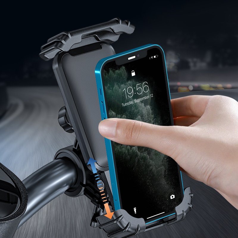 Universal Phone Bike Mount 360 Rotation Bicycle Motorcycle Motorbike Phone Holder For 4-7 inch Cell Phone