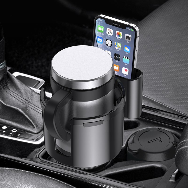 2 in 1 Car Cup Holder Car organizers Phone mount Auto Coffee Water Cup Bottle Can multi function bottle holder for car