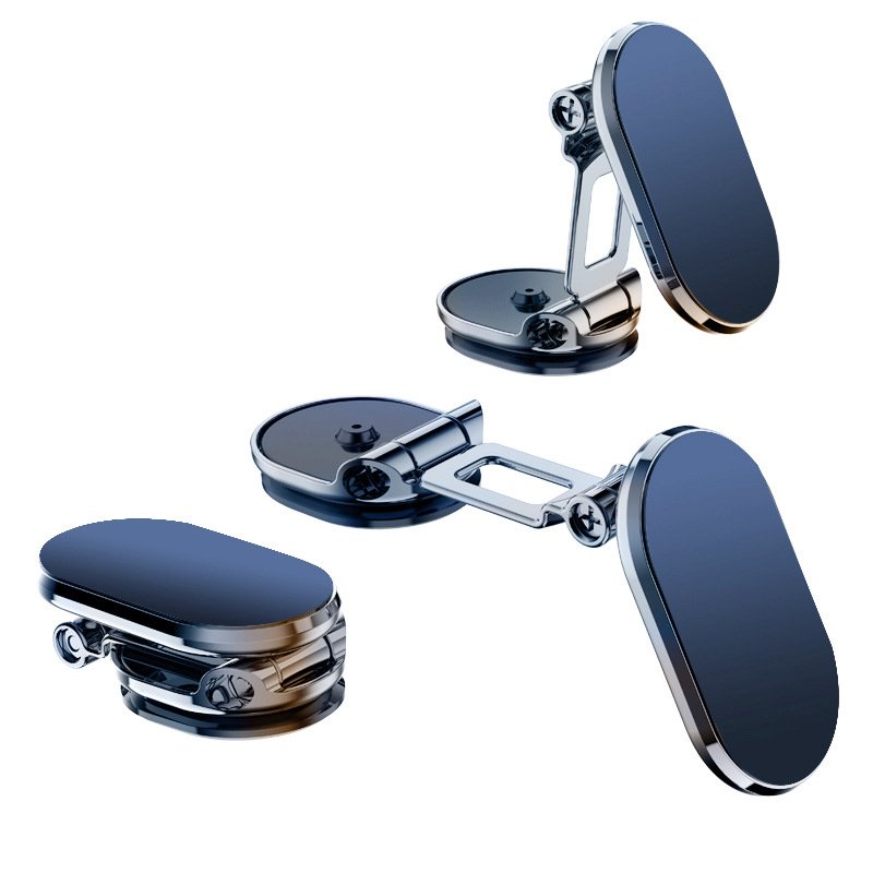 2024 hot selling GPS Car holder Foldable and Hidden Design phone cradle 360 Degree Adjustable magnetic car phone holder OEM/ODM