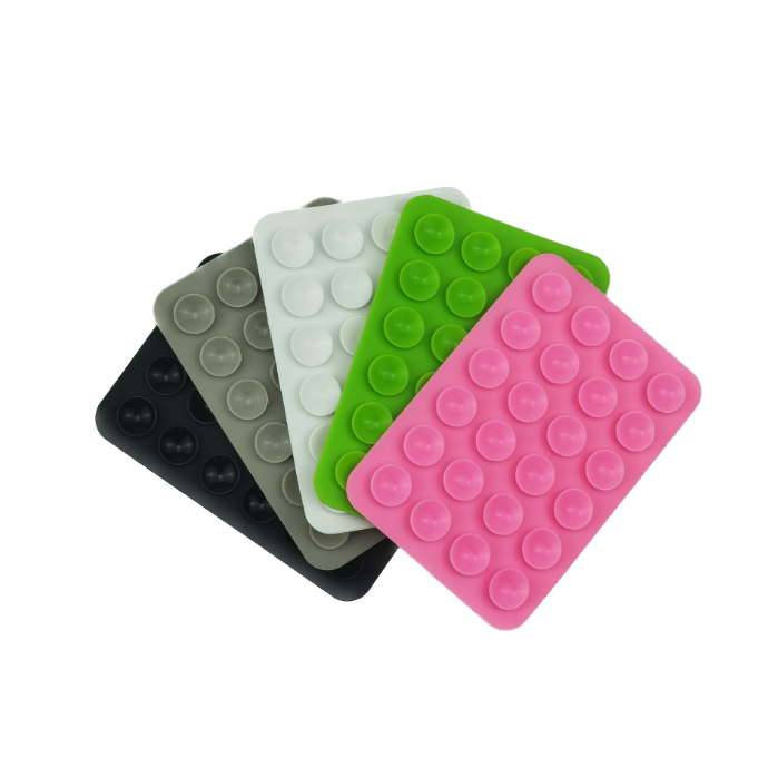 Wall mounted Double Side suction holder 24 suction cup silicone suction holder for All Phones