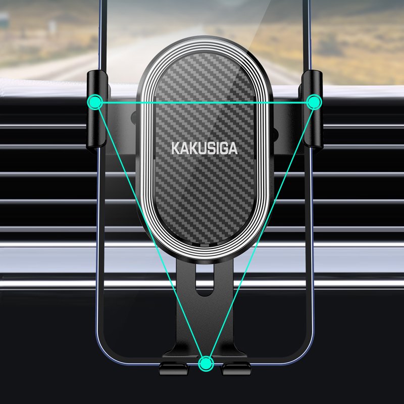 KAKU New Hot selling Cellphone Holder Gravity holder for vehicle air outlet Car phone holder