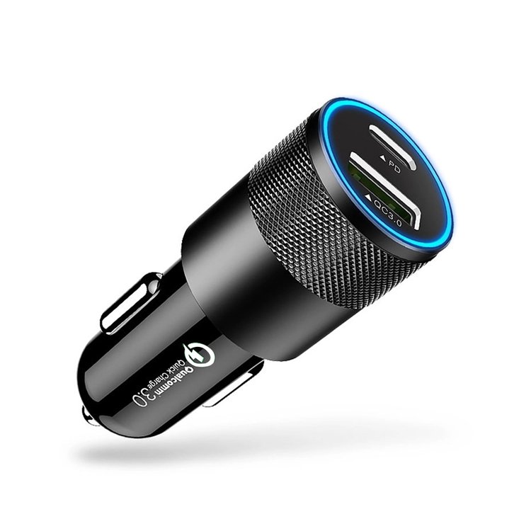 Fast Charging Car Charger PD 20W QC 3.0 car phone charger