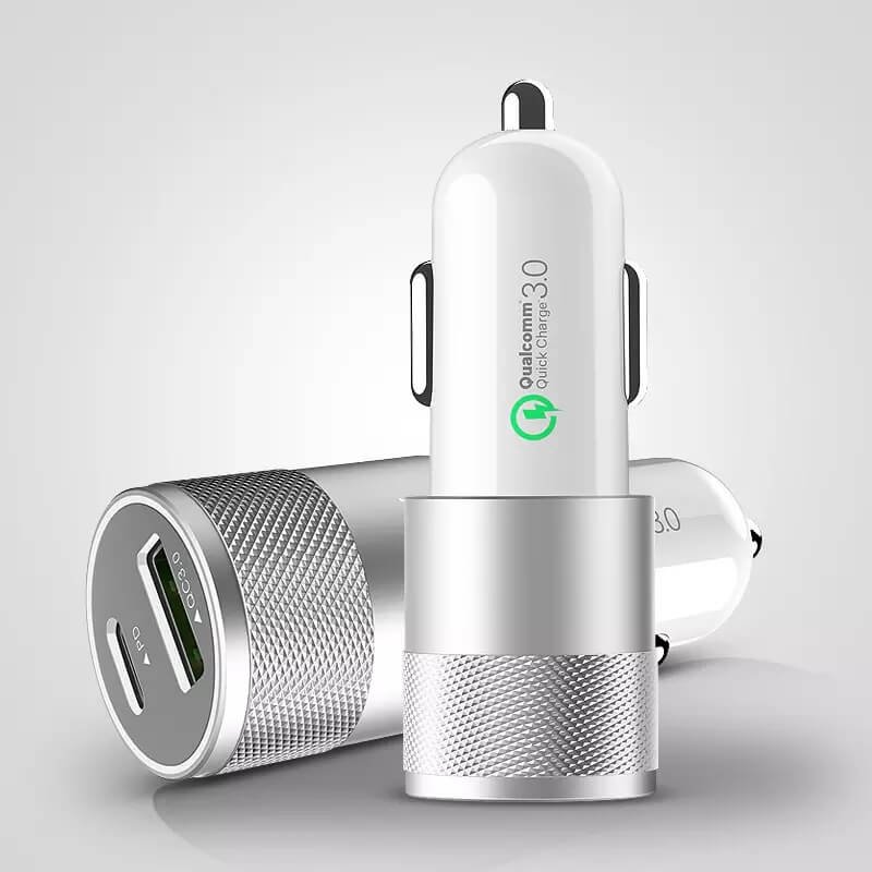 Fast Charging Car Charger PD 20W QC 3.0 car phone charger