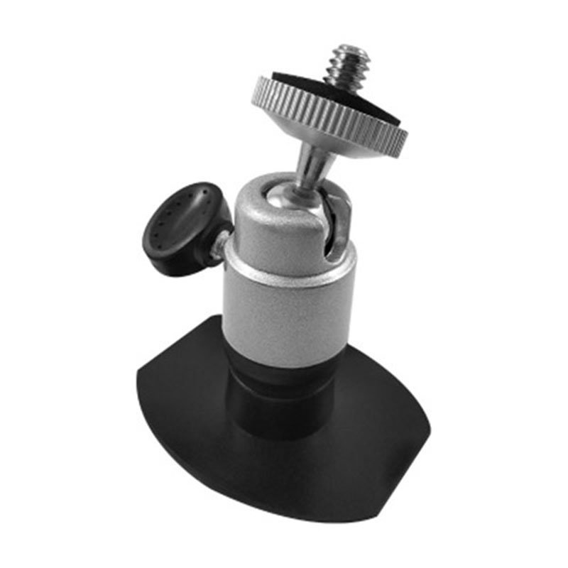 Sticky Adhesive Camera Mount Car Holder with 1/4 Rotating Metal Screw Head for Dashboard Windshield